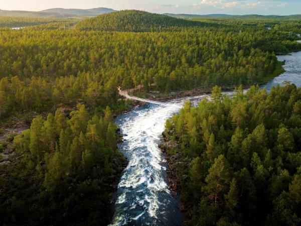 Finland under the midnight sun holiday