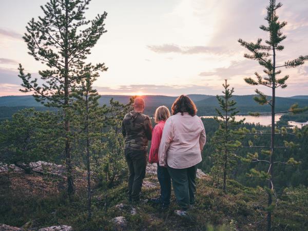 Finland under the midnight sun holiday