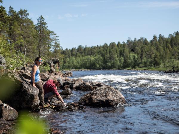 Finland under the midnight sun holiday
