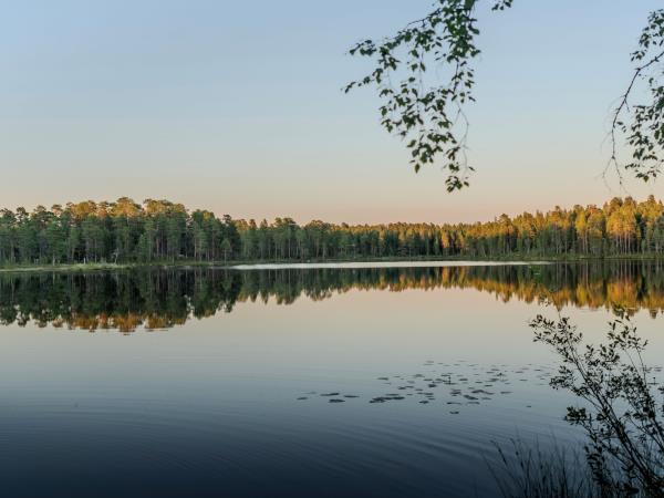 Finland under the midnight sun holiday