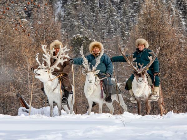 Mongolia Tsaatan reindeer herders group tour