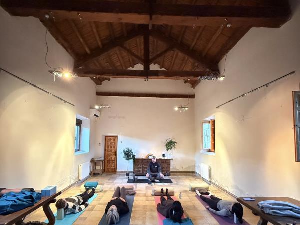 Rural yoga holiday in Spain, nr Madrid