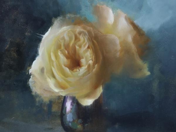 Art floral painting holiday with Catherine Bobkoski