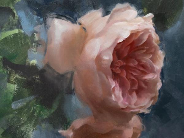 Art floral painting holiday with Catherine Bobkoski