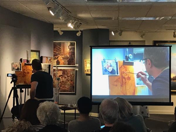 Italy painting retreat with Joseph Lorusso