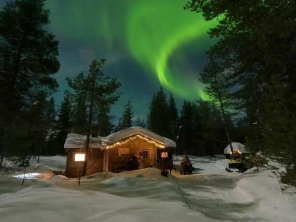 New year Northern Lights holiday, Sweden