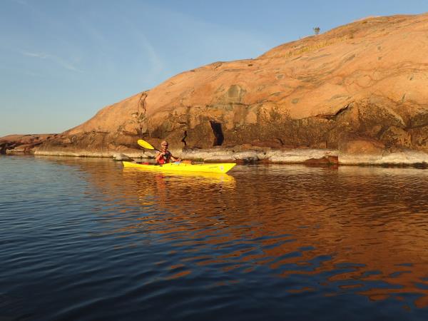 Kayaking holiday in Finland