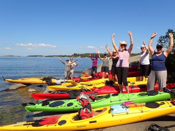 Kayaking holiday in Finland
