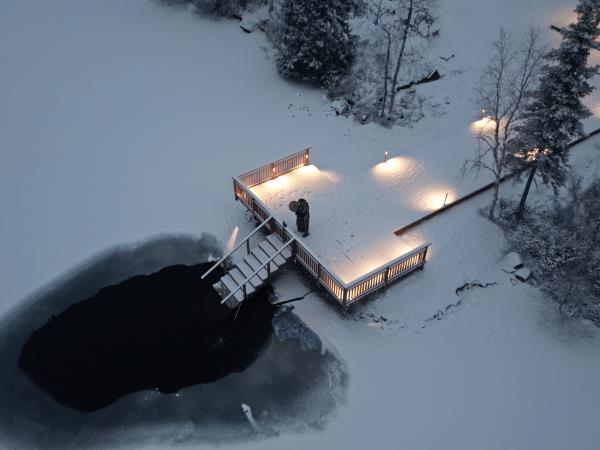 Finland Northern Lights and glass aurora cabin holiday