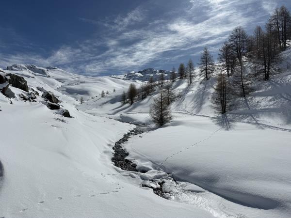 Ski touring holiday in France