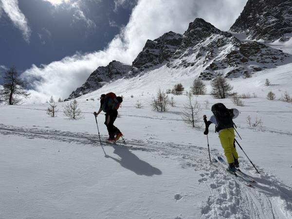 Ski touring holiday in France