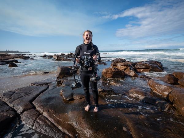 Underwater photography holiday in South Africa