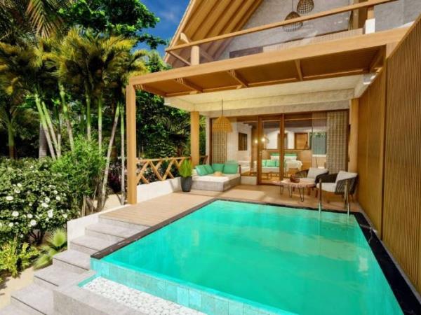 Maldives beach hotel