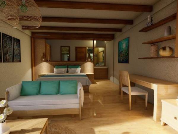 Maldives beach hotel