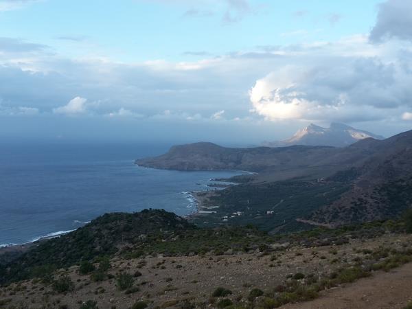 Coastal hiking tour in Crete