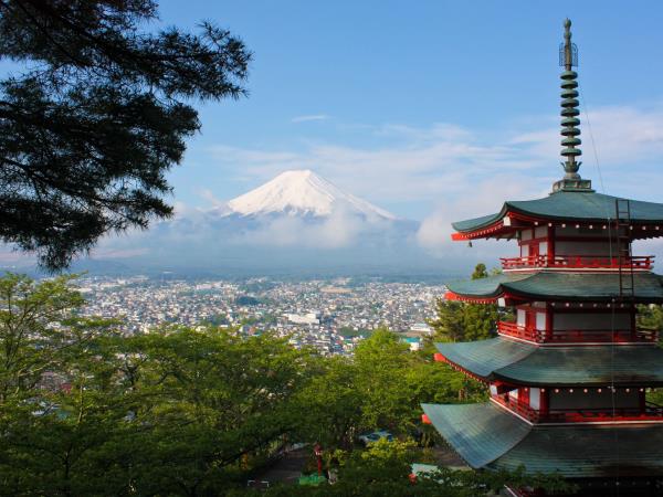 Japan tour of Honshu island