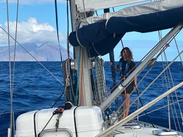 Cape Town to St Helena sailing expedition