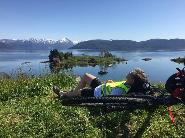 Norway self guided cycling holiday, Hardangerfjord
