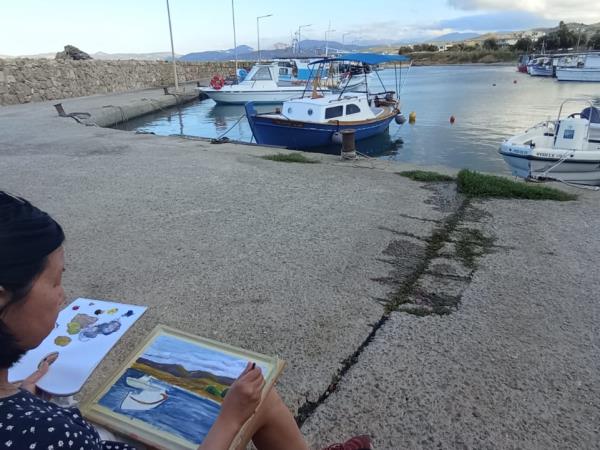 Painting Holiday in Crete