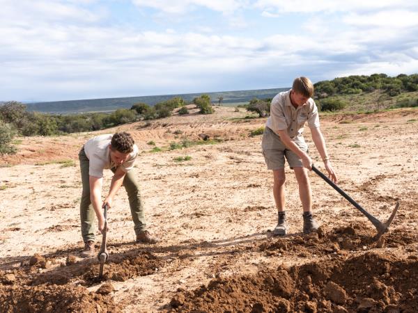 Family wildlife volunteering holiday, South Africa