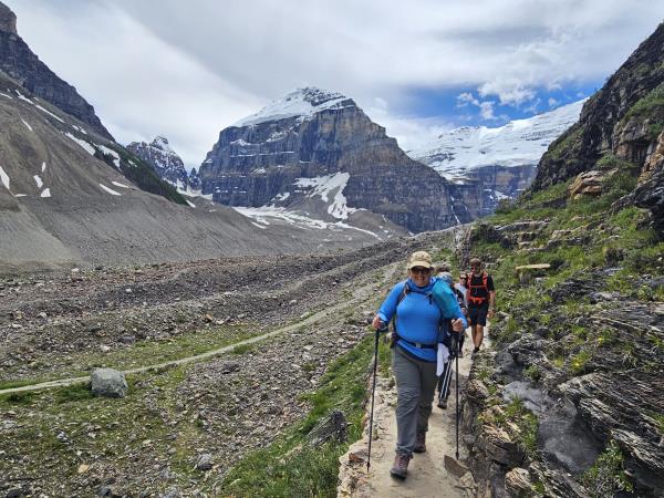 Canadian Rockies walking holiday in Canada