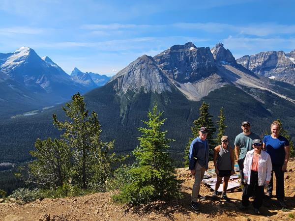 Canadian Rockies walking holiday in Canada