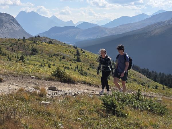 Canadian Rockies walking holiday in Canada
