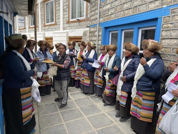 Everest base camp trek