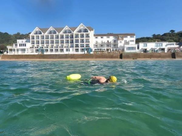 Jersey swimming holiday