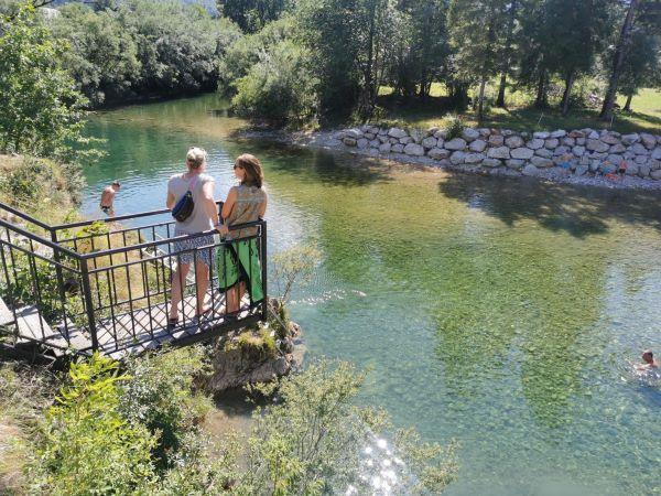 Slovenia lake swimming holiday