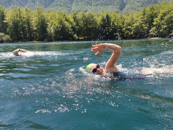 Slovenia lake swimming holiday