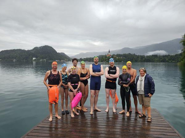 Slovenia lake swimming holiday