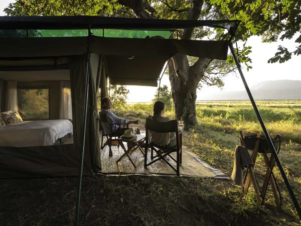 Zimbabwe camping safari