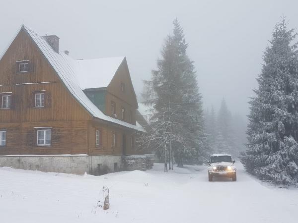 Ski touring winter holiday