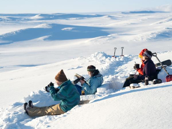 Winter ski touring in Sweden holiday