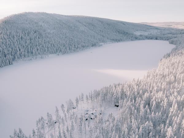Winter ski touring in Sweden holiday