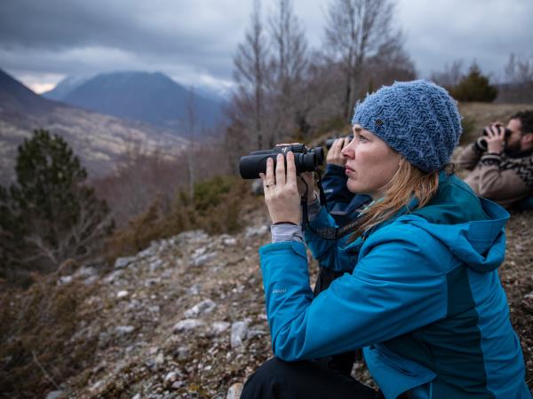 Wolf Tracking holiday in Central Appenines, Italy