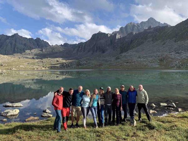 Horse trekking in Tian Shan mountains, Kyrgyzstan