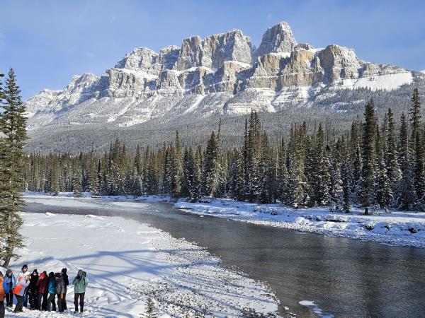 Snow shoeing and winter hiking holiday, Canada