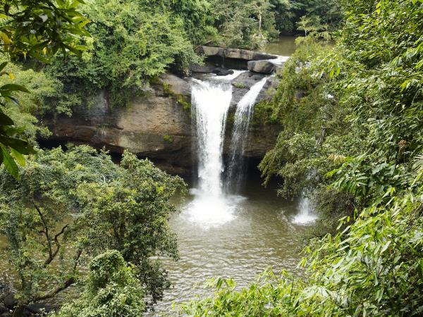 Thailand wildlife holiday, elephants & waterfalls