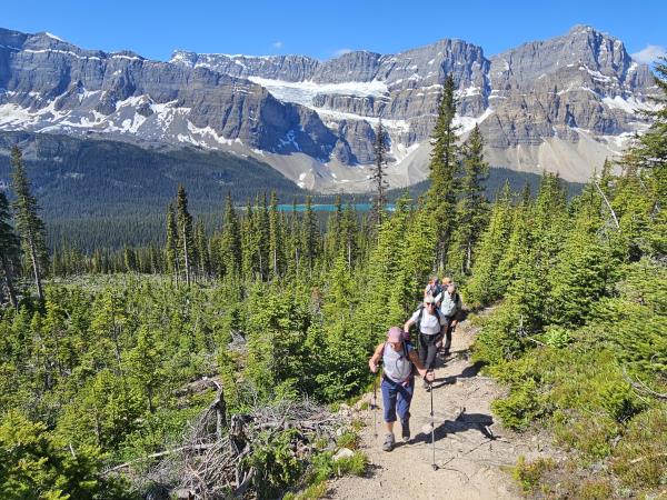 Canadian Rockies hiking and camping holiday