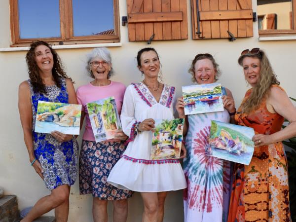 Plein Air painting holiday in Greece