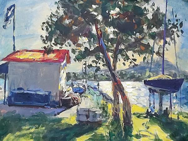 Plein Air painting holiday in Greece