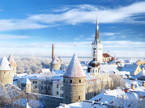 Christmas market holiday in Estonia