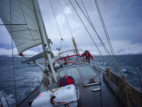 Remote Svalbard sailing expedition