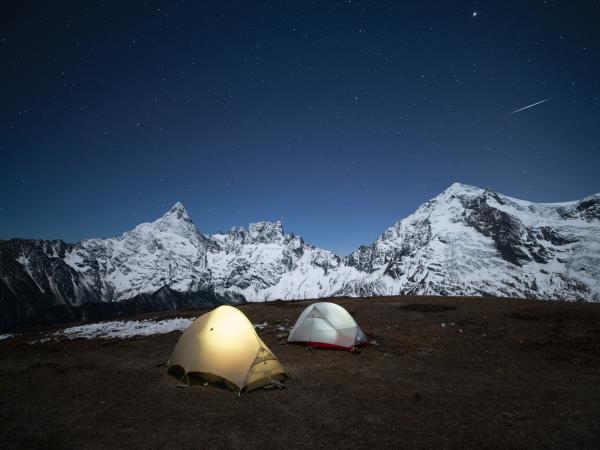 Meili North Slope glacier trek in Yunnan, China