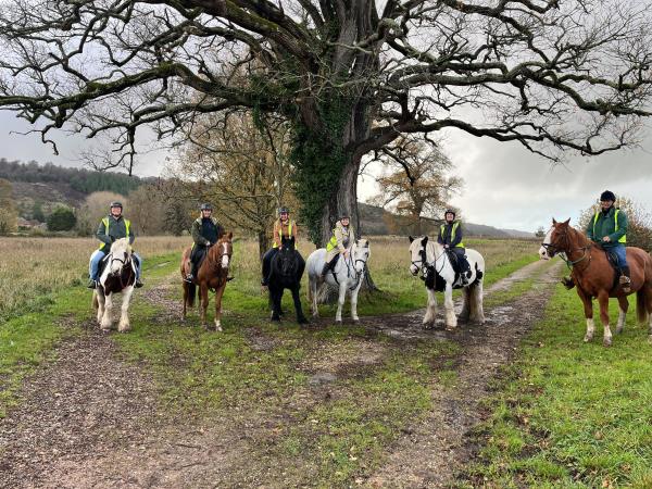 Horse riding and sustainability holiday in the South Downs