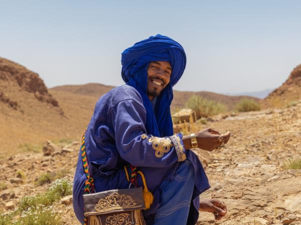 High Atlas mountains hiking vacation in Morocco