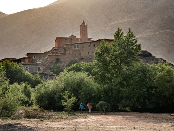 High Atlas mountains hiking vacation in Morocco