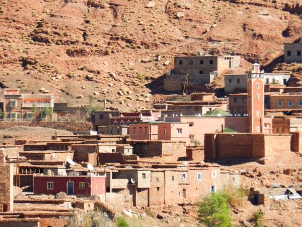 High Atlas mountains hiking vacation in Morocco